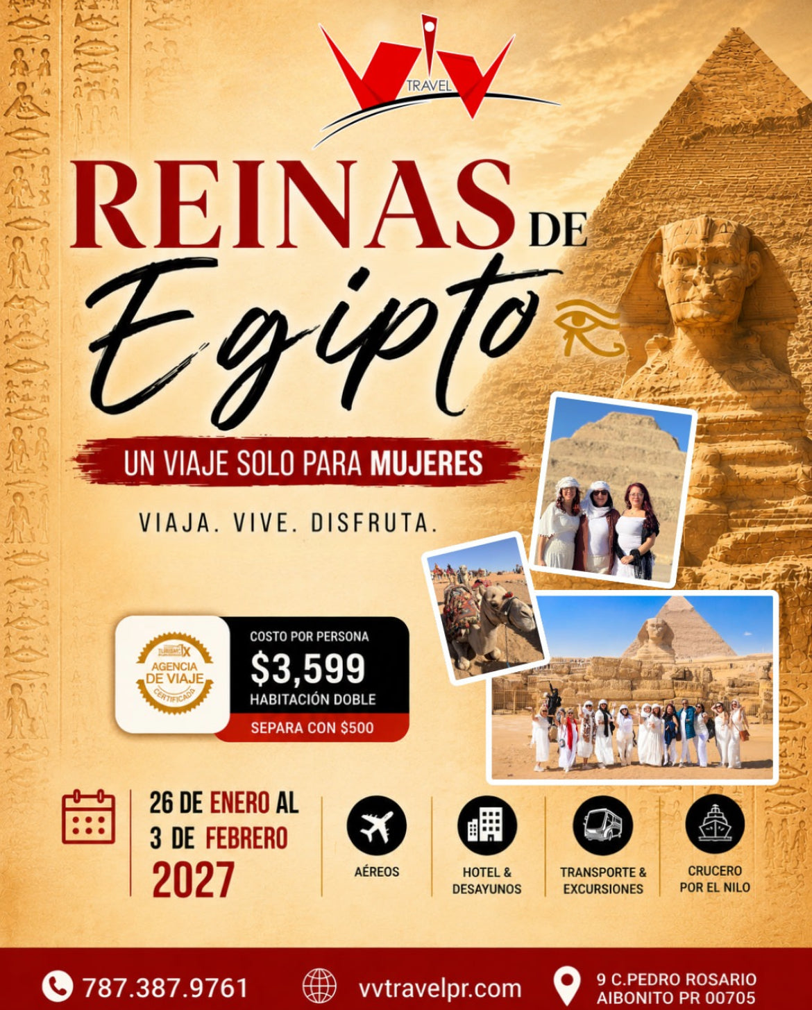 ¡Reinas de Egipto!