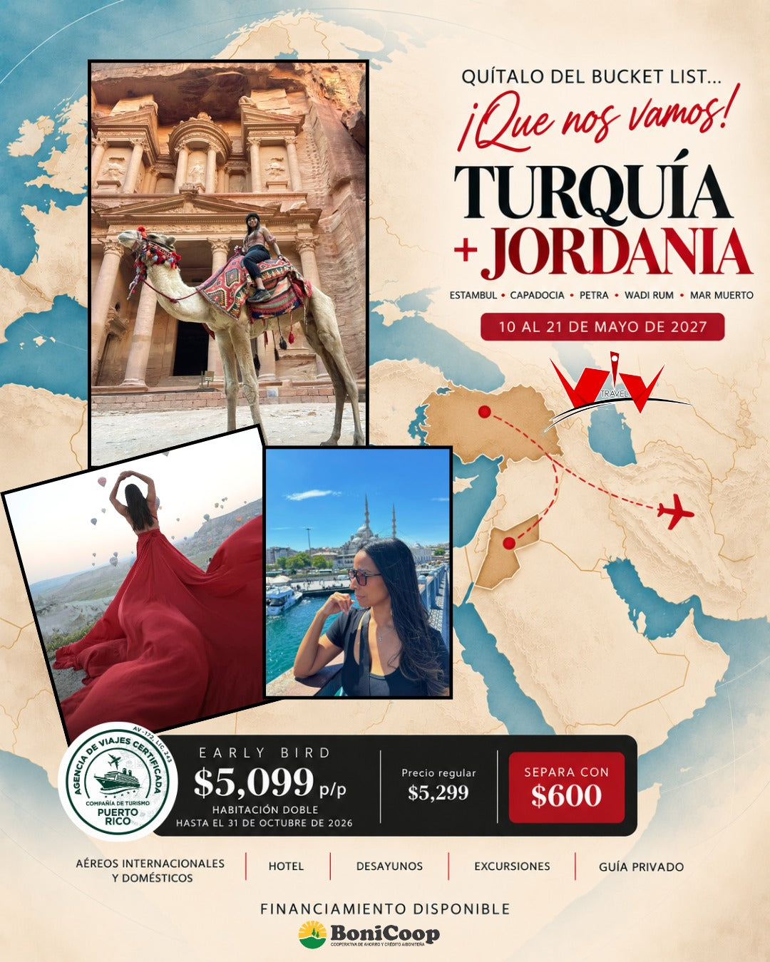 ¡Qué nos vamos! Turquía & Jordania.