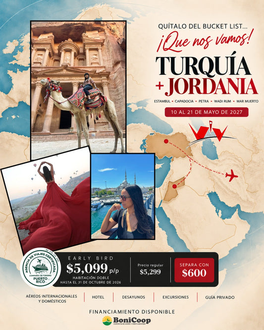 ¡Qué nos vamos! Turquía & Jordania.